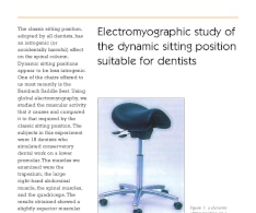 Assessment of Dental Student Posture in Two Seating Conditions using RULA methodology